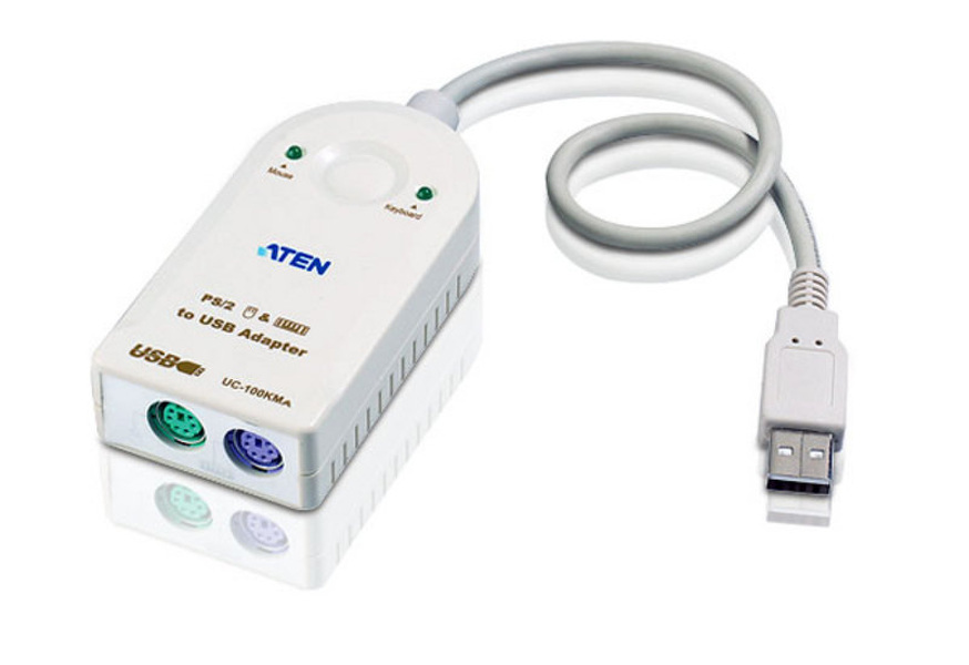 Zdjęcie produktu: ATEN PS/2 to USB Adapter with Mac support (30cm) UC100KMA-AT