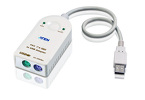 ATEN PS/2 to USB Adapter with Mac support (30cm) UC100KMA-AT
