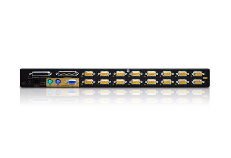 ATEN 16-Port PS/2 VGA KVM Switch with Daisy-Chain Port CS1216A-AT-G