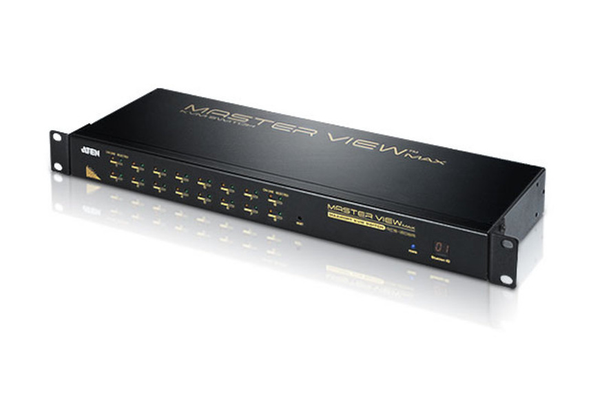 Zdjęcie produktu: ATEN 16-Port PS/2 VGA KVM Switch with Daisy-Chain Port CS1216A-AT-G