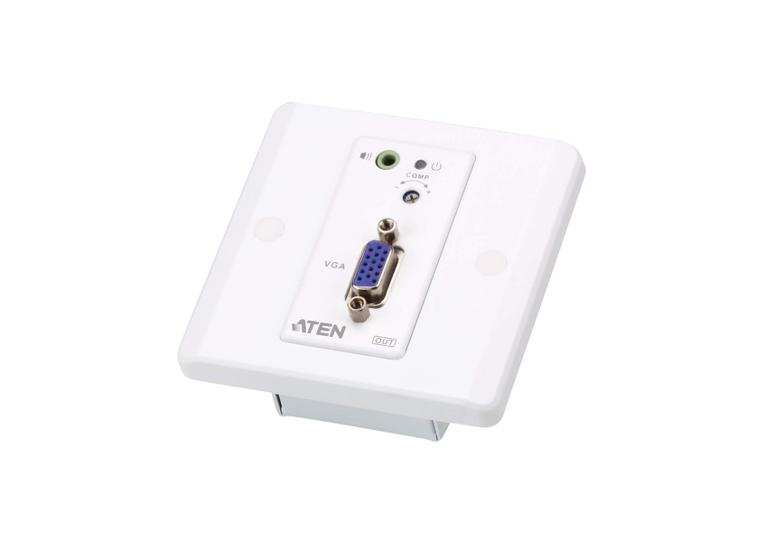 Zdjęcie produktu: ATEN VGA/Audio Cat 5 Extender with MK Wall Plate VE157-AT-G