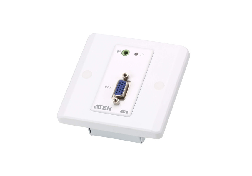 Zdjęcie produktu: ATEN VGA/Audio Cat 5 Extender with MK Wall Plate VE157-AT-G