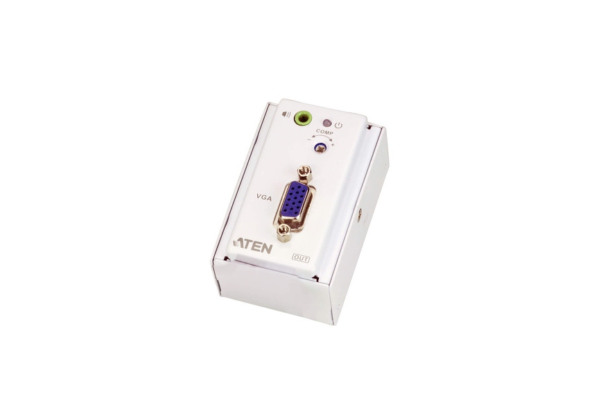 Zdjęcie produktu: ATEN VGA/Audio Cat 5 Extender with MK Wall Plate VE157-AT-G