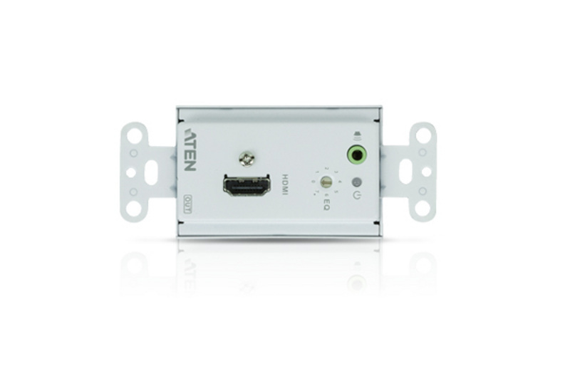 ATEN HDMI/Audio Cat 5 Extender Wall Plate (1080p@40m) VE806-AT-G ATEN HDMI/Audio Cat 5 Extender Wall Plate (1080p@40m) VE806-AT-G