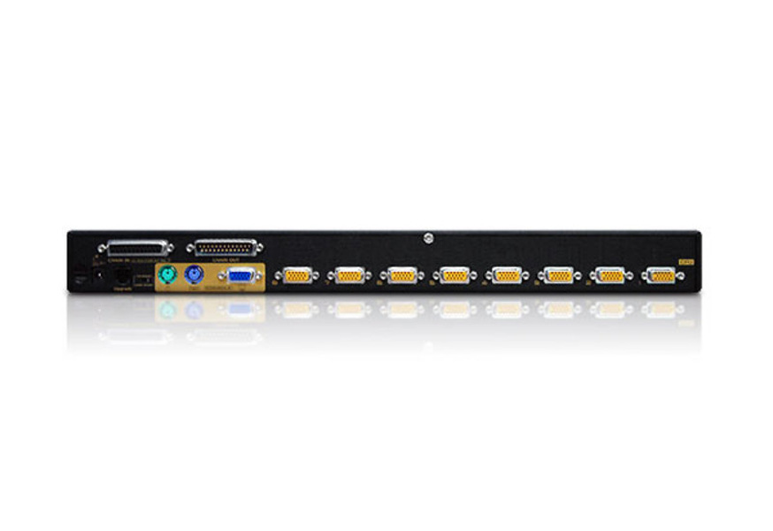 Zdjęcie produktu: ATEN 8-Port PS/2 VGA KVM Switch with Daisy-Chain Port CS1208A-AT-G Zdjęcie produktu: ATEN 8-Port PS/2 VGA KVM Switch with Daisy-Chain Port CS1208A-AT-G