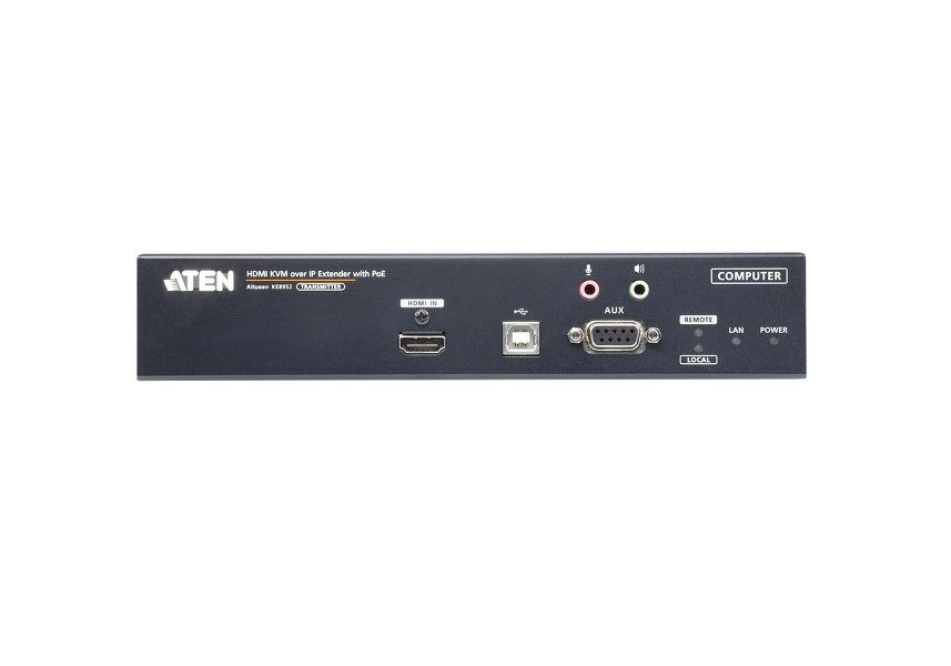 Zdjęcie produktu: ATEN 4K HDMI Single KVM over IP KE8952T-AX Zdjęcie produktu: ATEN 4K HDMI Single KVM over IP KE8952T-AX