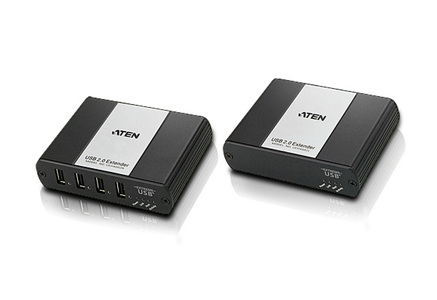 Miniatura produktu: ATEN 4-port USB 2.0 Cat 5 Extender (up to 100m) UEH4002A-AT-G Miniatura produktu: ATEN 4-port USB 2.0 Cat 5 Extender (up to 100m) UEH4002A-AT-G