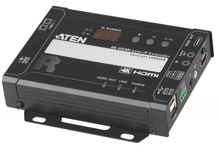 Miniatura produktu: ATEN 4K HDMI over IP Receiver VE8950R-AT-G Miniatura produktu: ATEN 4K HDMI over IP Receiver VE8950R-AT-G