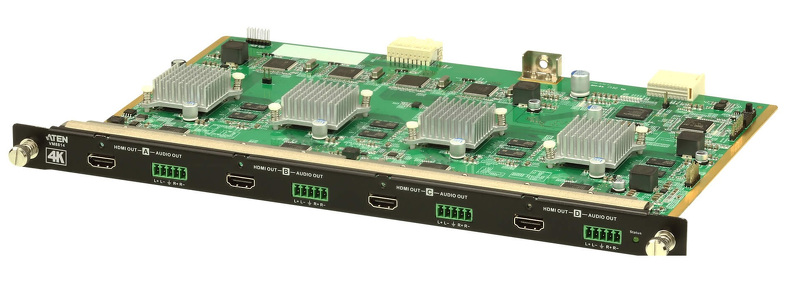 Miniatura produktu: ATEN 4-Port 4K HDMI Output Board with Scaler VM8814-AT Miniatura produktu: ATEN 4-Port 4K HDMI Output Board with Scaler VM8814-AT