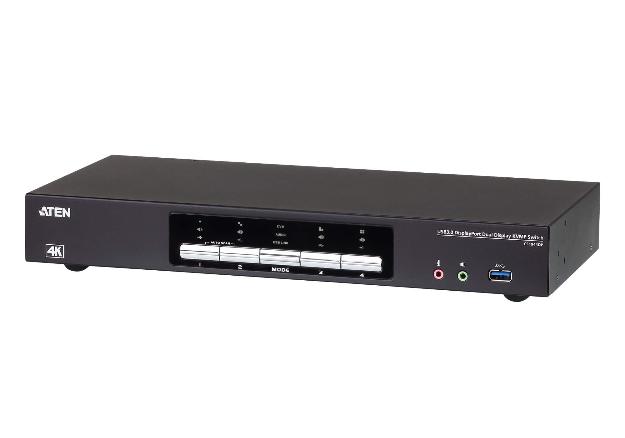 ATEN 4-Port USB 3.0 4K DP KVMP CS1944DP-AT-G