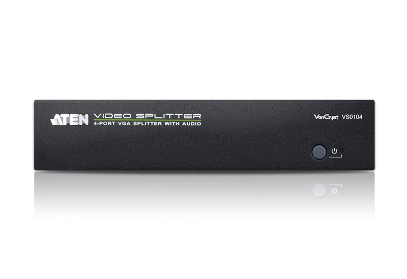 ATEN 4-Port VGA/Audio Splitter VS0104-AT-G