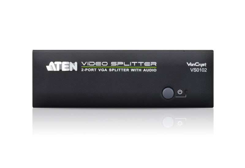 ATEN 2-Port VGA/Audio Splitter VS0102-AT-G