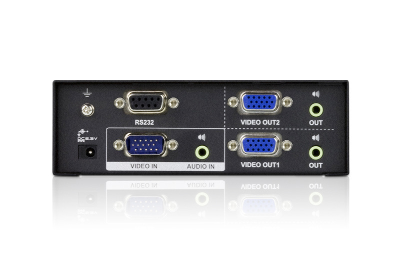ATEN 2-Port VGA/Audio Splitter VS0102-AT-G