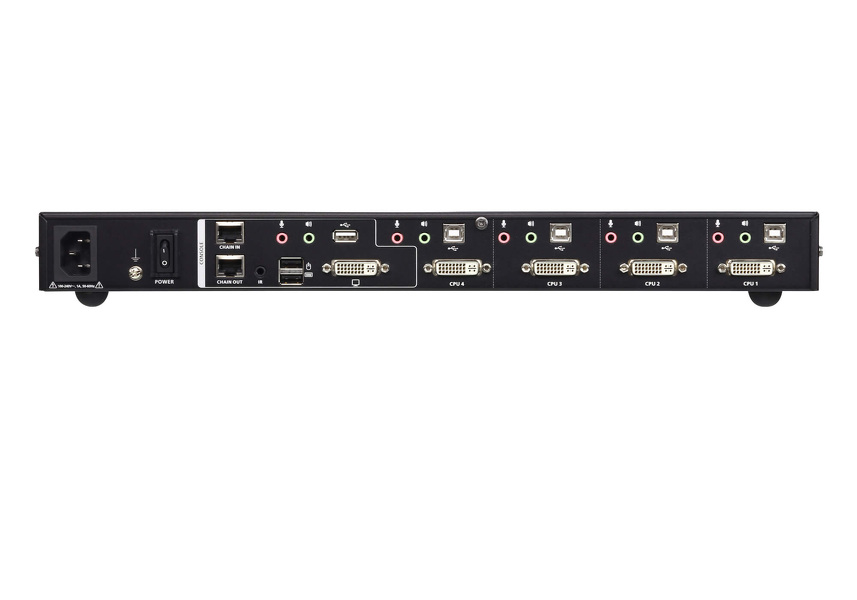 Zdjęcie produktu: ATEN 4-Port USB DVI Multi-View CM1164A-AT-G