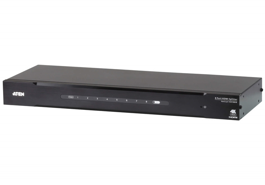 Zdjęcie produktu: ATEN 8-Port 4K HDMI Splitter VS0108HB-AT-G