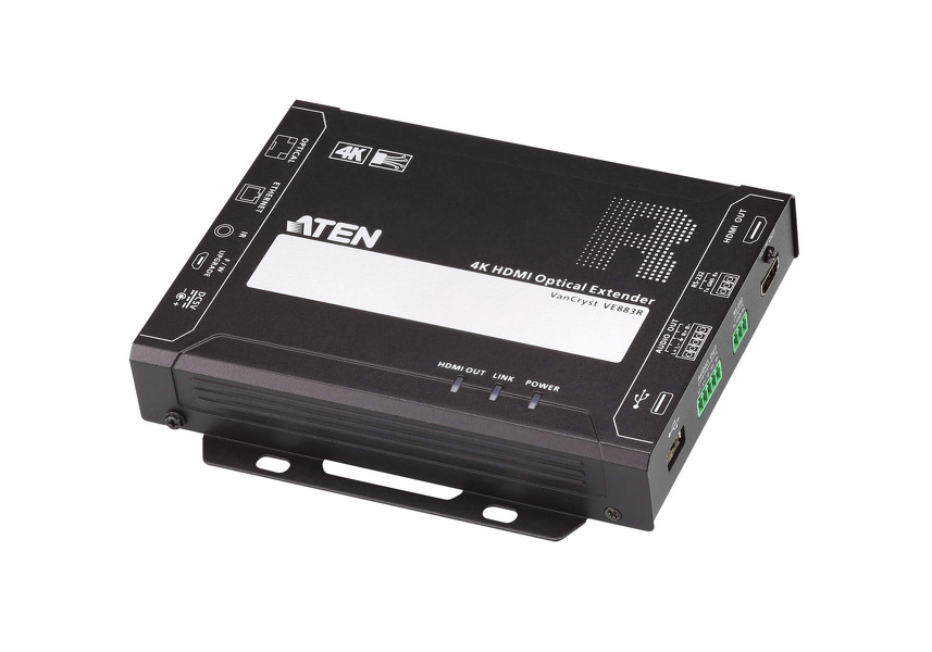 Zdjęcie produktu: ATEN 4K HDMI Optical Extender (4K@10km, SM) VE883K2-AT-G