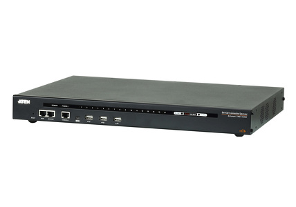 Miniatura produktu: ATEN 16-Port Serial Console Server dual-power (Cisco pin-outs and auto-sensing DTE/DCE function) SN0116CO-AX-G