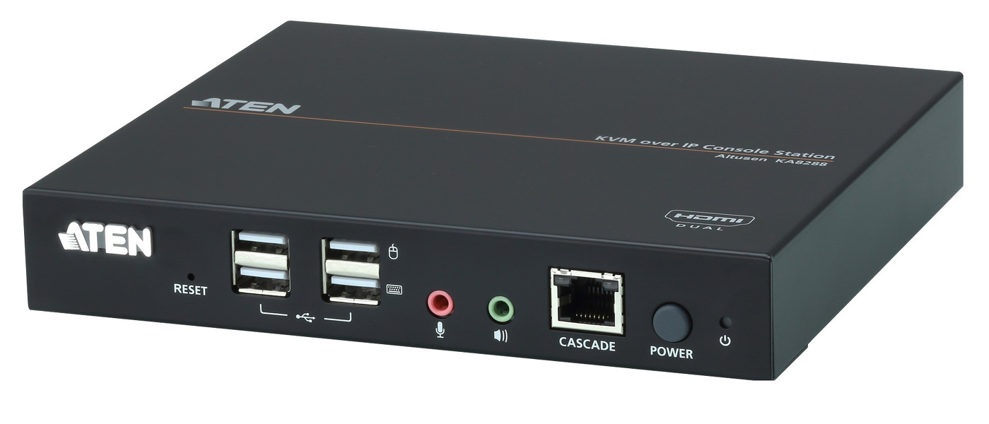 Zdjęcie produktu: ATEN KVM IP Console 2xHDMI KA8288-AX-G