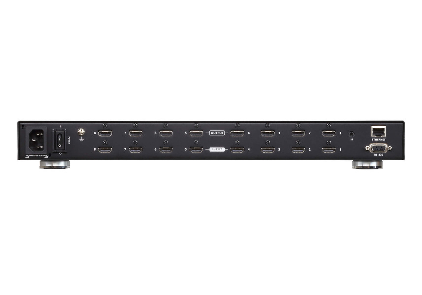 Zdjęcie produktu: ATEN 8x8 4K HDMI Matrix Switch VM0808HB-AT-G