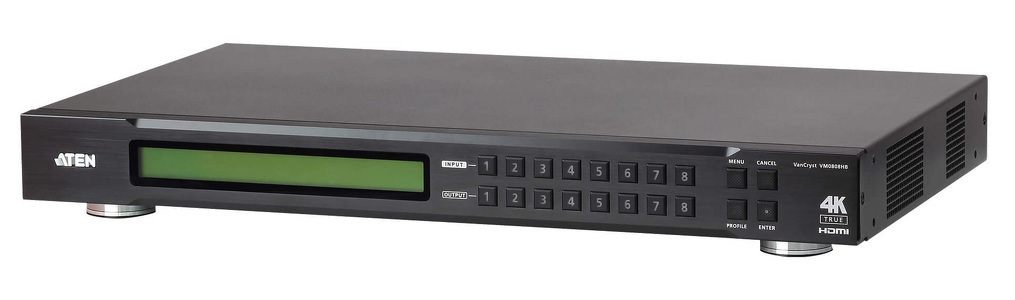 Miniatura produktu: ATEN 8 x 8 True 4K HDMI Matrix Switch VM0808HB-AT-G