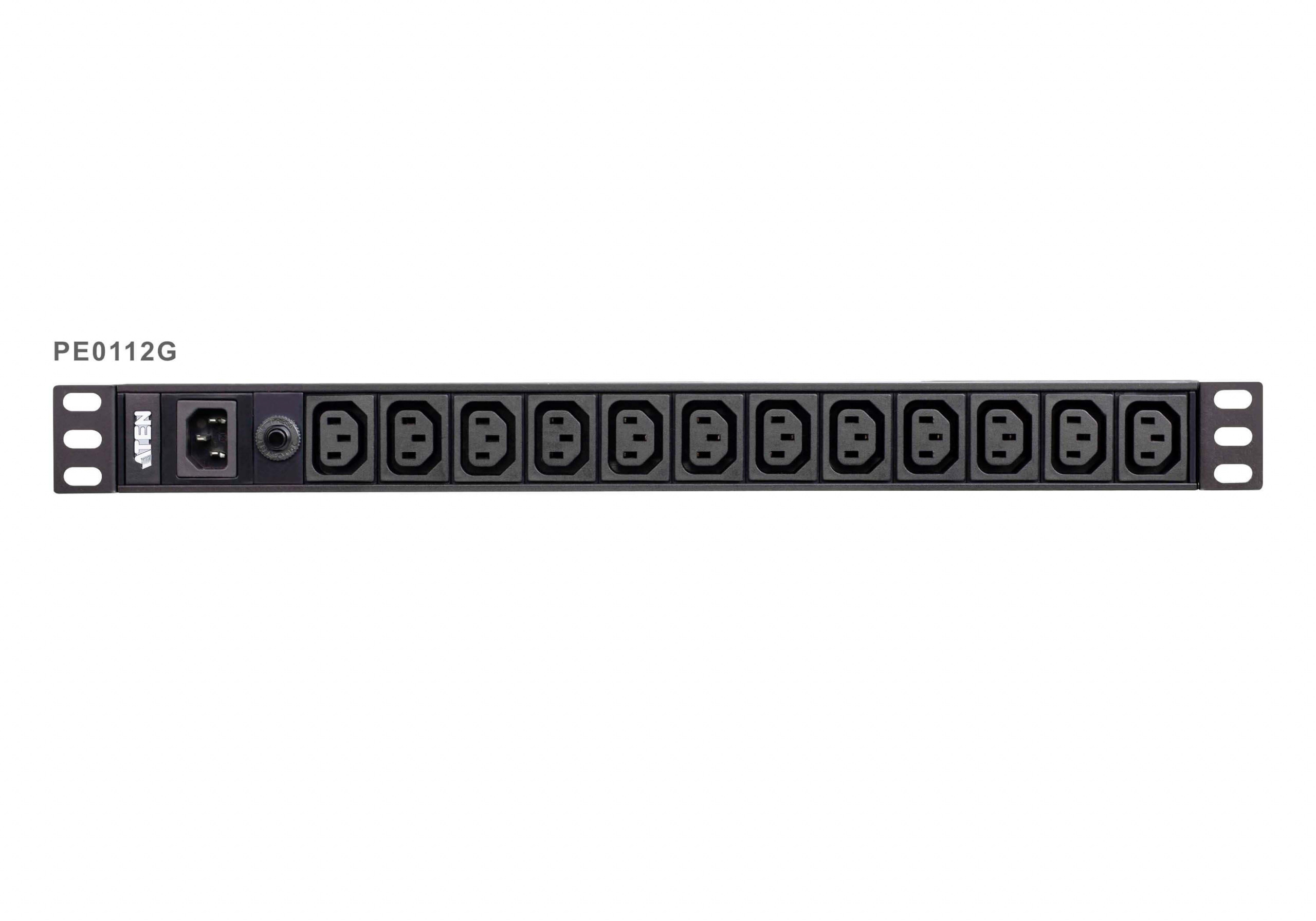 ATEN Basic PDU Series 10A C14 PE0112G-AT-G