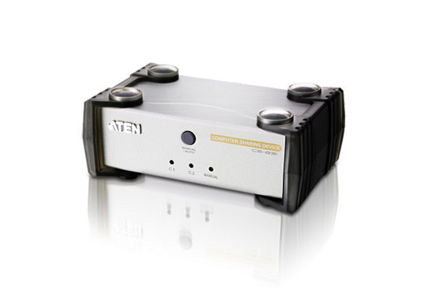 Zdjęcie produktu: ATEN USB VGA Computer Sharing Device CS231C-AT-G Zdjęcie produktu: ATEN USB VGA Computer Sharing Device CS231C-AT-G