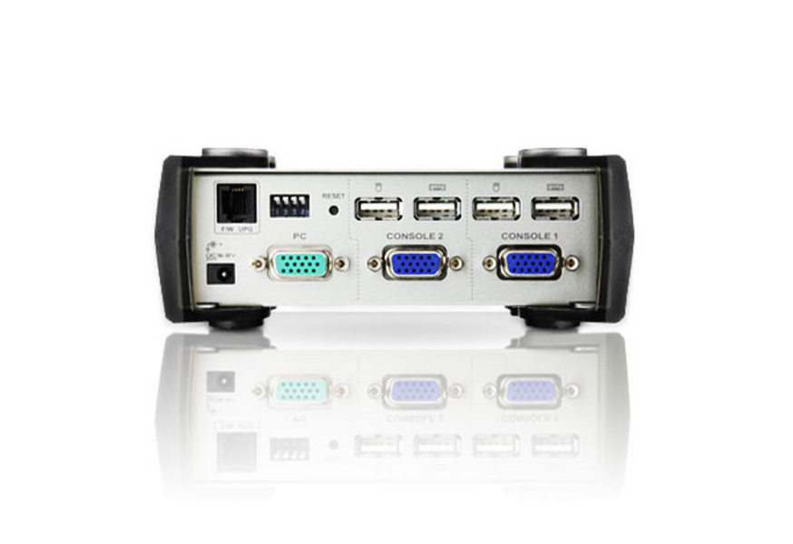 Zdjęcie produktu: ATEN USB VGA Computer Sharing Device CS231C-AT-G Zdjęcie produktu: ATEN USB VGA Computer Sharing Device CS231C-AT-G