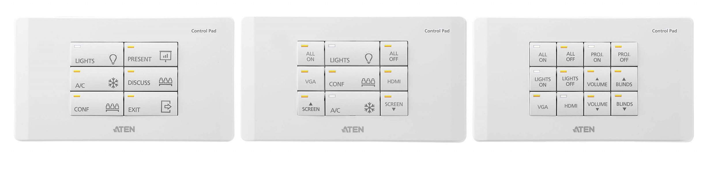 ATEN 12-button Control Pad VK0200-AT