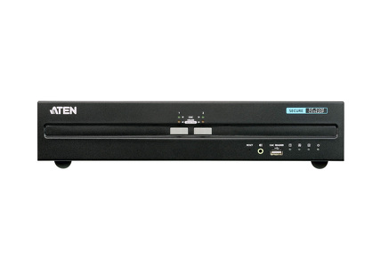 Miniatura produktu: ATEN 2-Port USB DisplayPort Dual Display Secure KVM Switch (PSS PP v3.0 Compliant) CS1142DP-AT-G