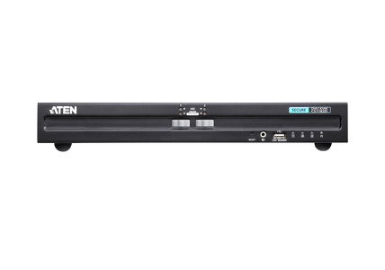 Miniatura produktu: ATEN 2-Port USB DVI Secure KVM Switch (PSS PP v3.0 Compliant) CS1182D-AT-G