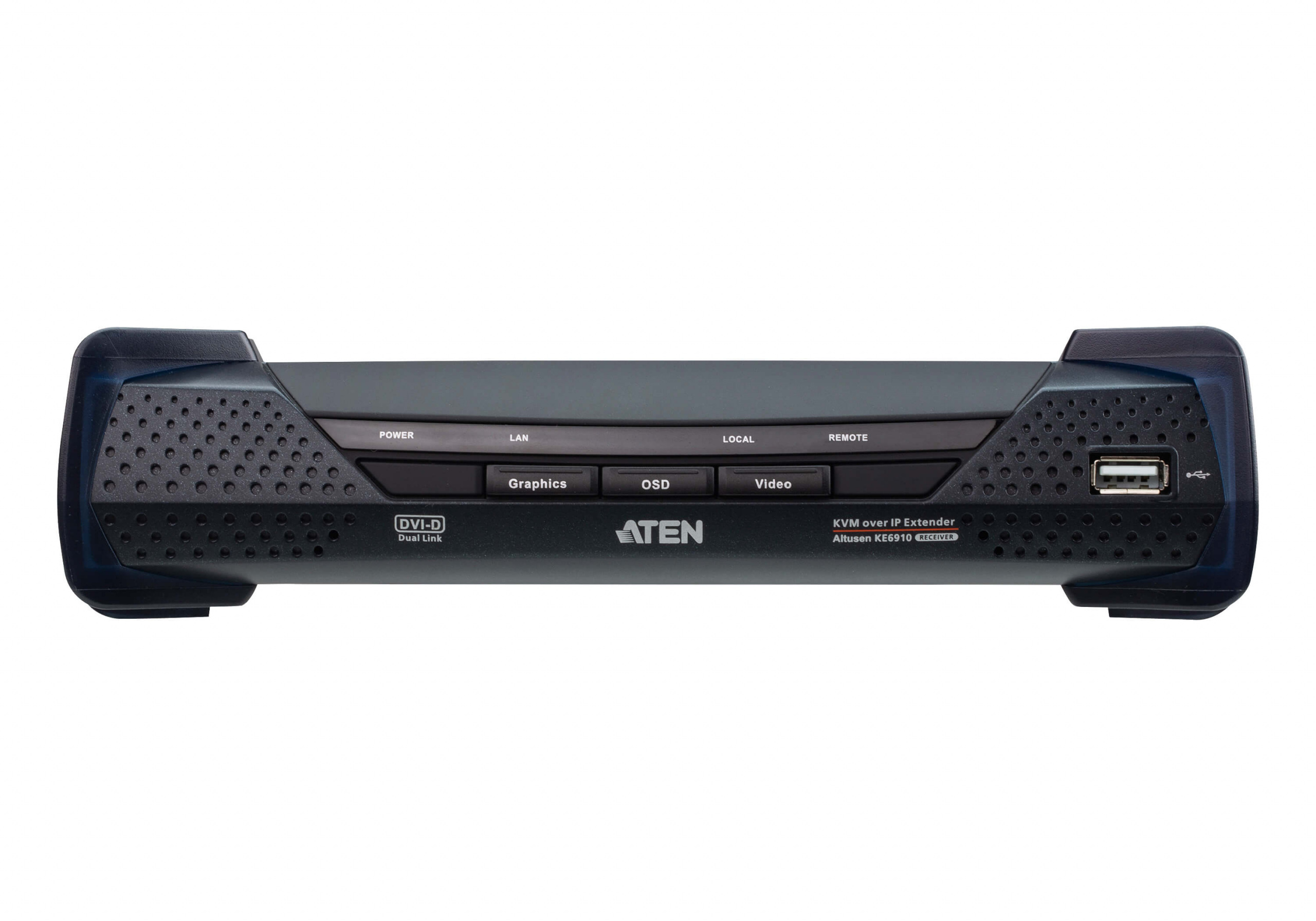 ATEN DVI Dual Link KVM over IP Extender KE6910-AX-G ATEN DVI Dual Link KVM over IP Extender KE6910-AX-G