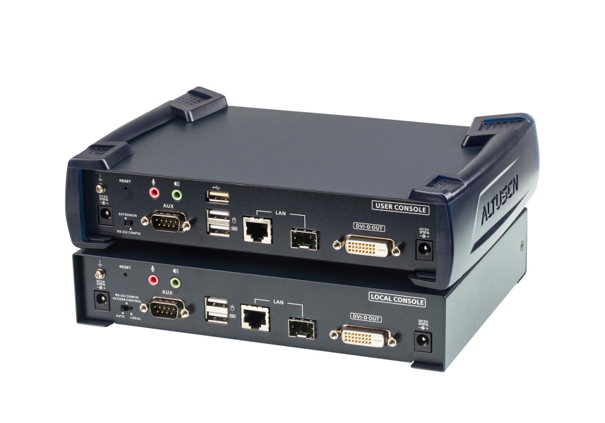 Zdjęcie produktu: ATEN DVI Dual Link KVM over IP Extender KE6910-AX-G Zdjęcie produktu: ATEN DVI Dual Link KVM over IP Extender KE6910-AX-G