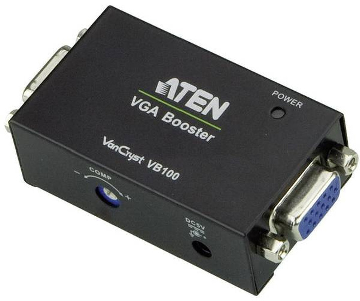 Zdjęcie produktu: ATEN VGA Booster (1280 x 1024@70m) VB100-AT-G Zdjęcie produktu: ATEN VGA Booster (1280 x 1024@70m) VB100-AT-G