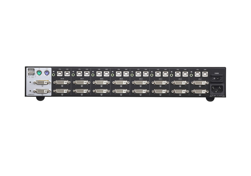 Zdjęcie produktu: ATEN 8-Port USB DVI KVM Switch CS1148D-AT-G