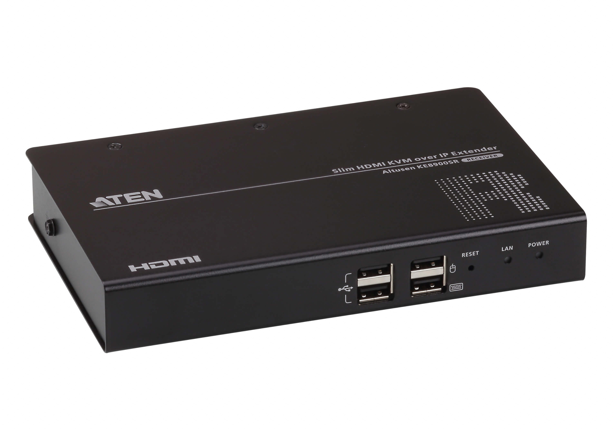 ATEN Slim HDMI KVM over IP Extender (Receiver) KE8900SR-AX-G
