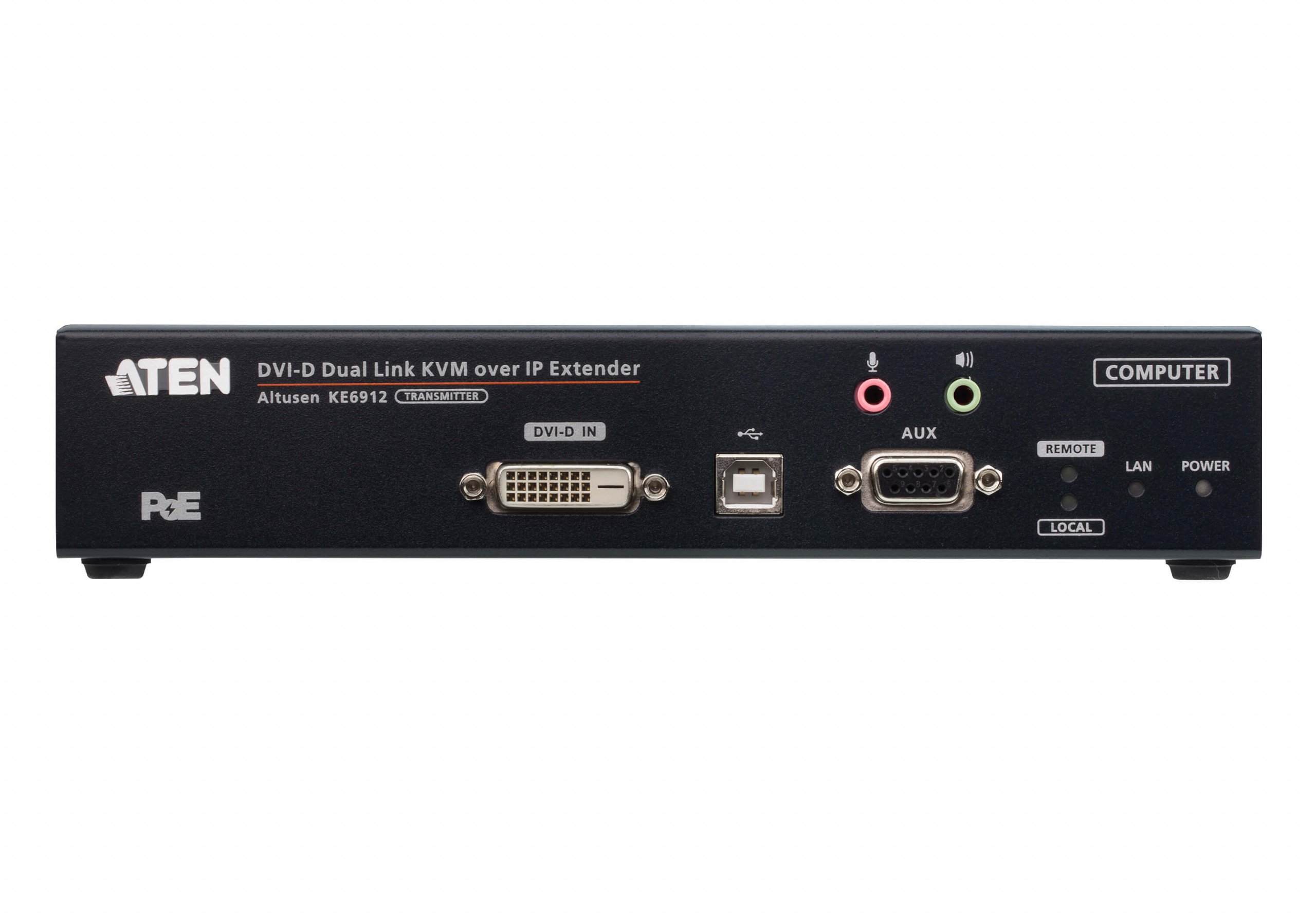 ATEN DVI Dual Link KVM Over IP KE6912T-AX ATEN DVI Dual Link KVM Over IP KE6912T-AX