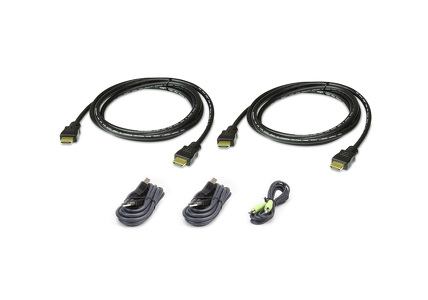 Miniatura produktu: ATEN 1.8M USB HDMI Dual Display Secure KVM Cable Kit 2L-7D02UHX5