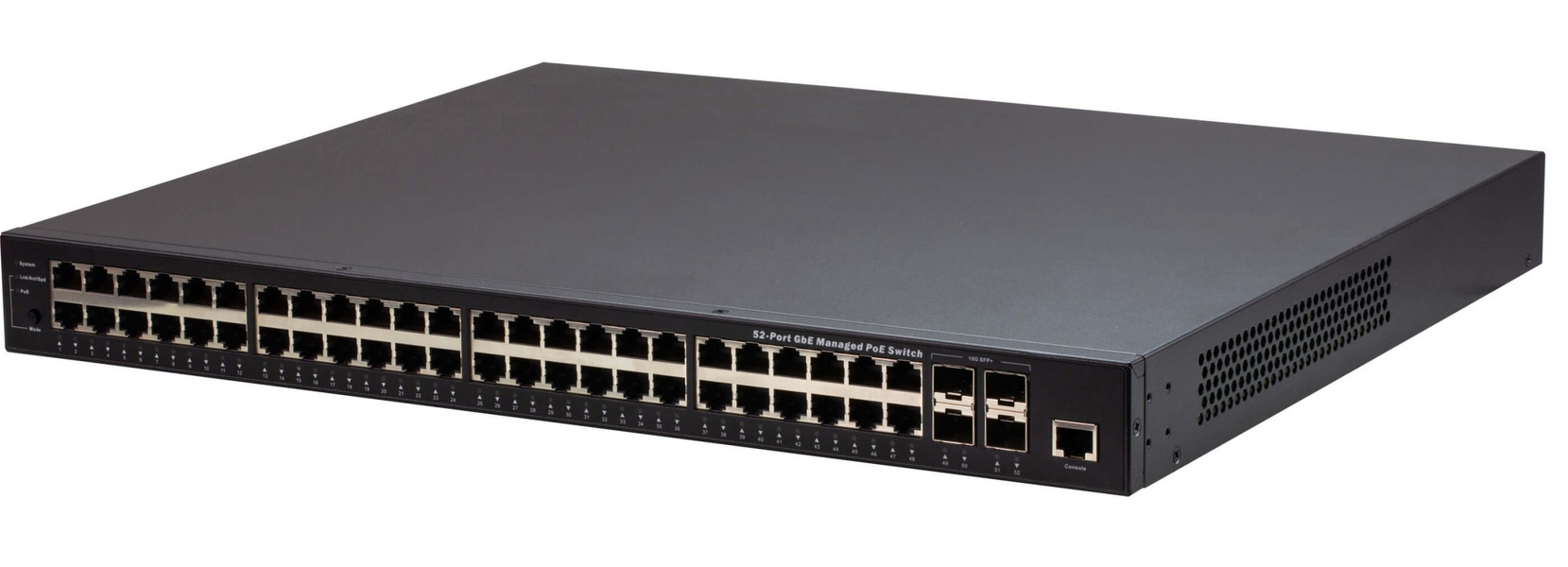 Zdjęcie produktu: ATEN 52-Port GbE PoE Managed Switch ES0152P-AX-G Zdjęcie produktu: ATEN 52-Port GbE PoE Managed Switch ES0152P-AX-G