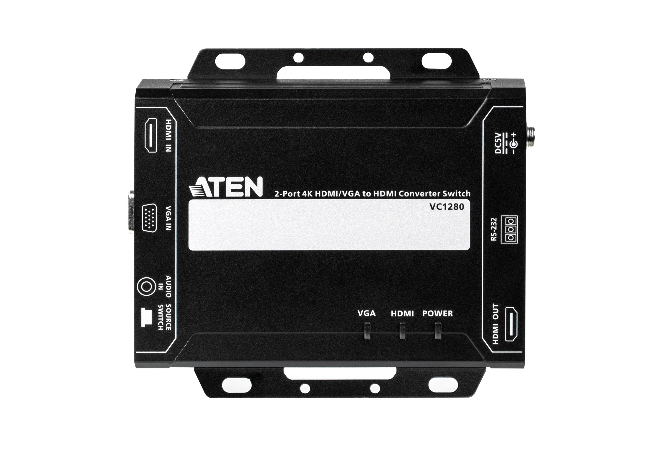 ATEN 2-Port 4K HDMI/VGA to HDMI VC1280-AT-G