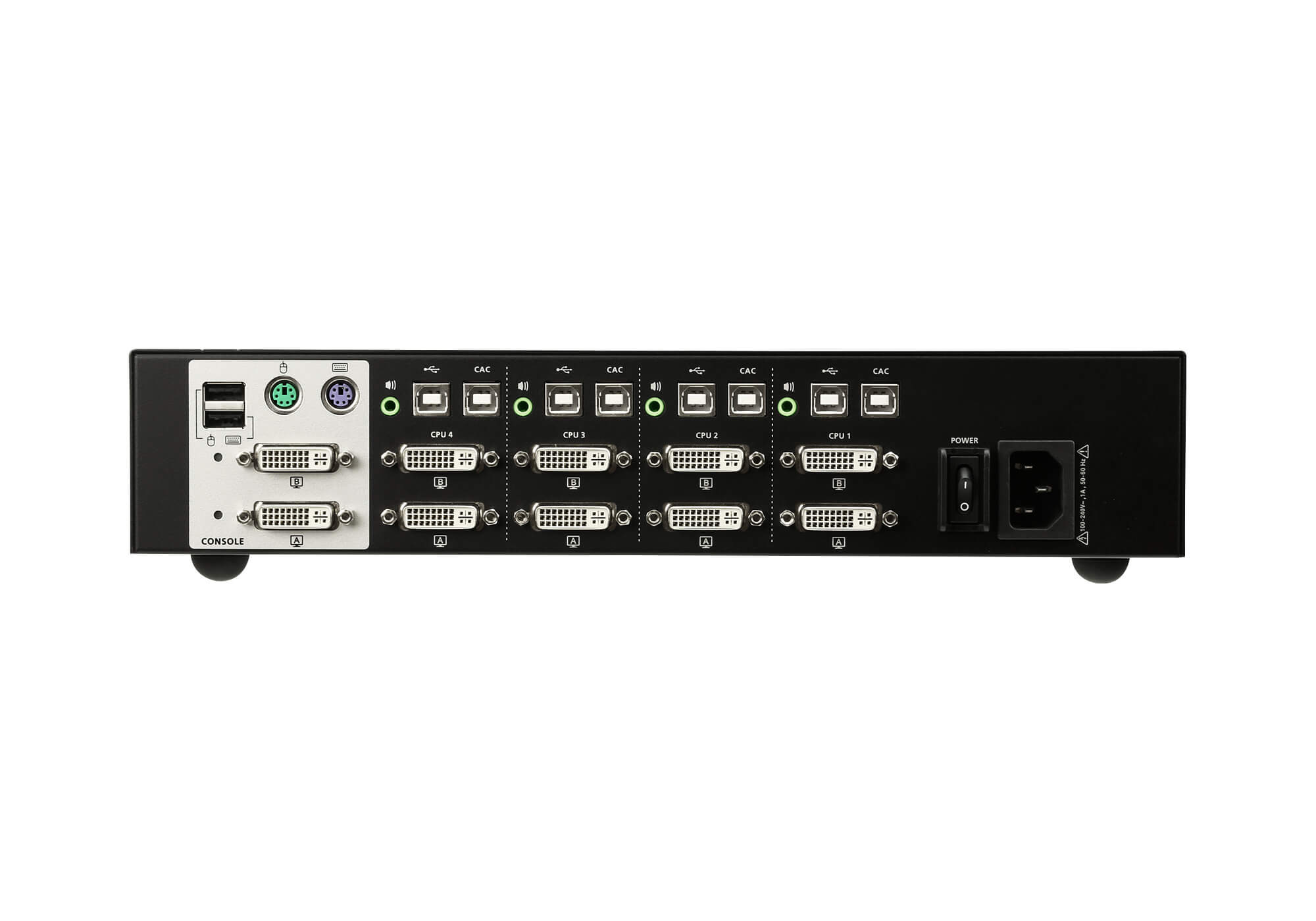 ATEN 4-Port USB DVI Dual KVM CS1144D-AT-G ATEN 4-Port USB DVI Dual KVM CS1144D-AT-G