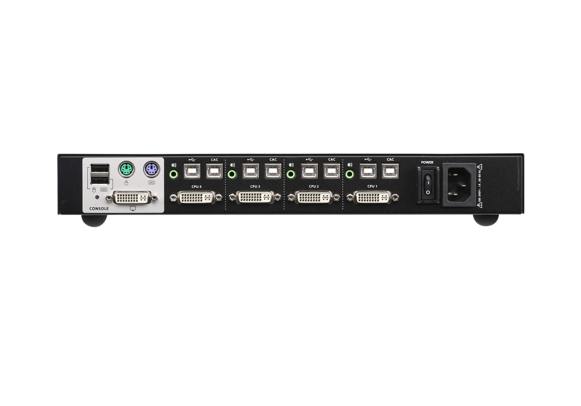 ATEN 4-Port USB DVI KVM Switch CS1184D-AT-G ATEN 4-Port USB DVI KVM Switch CS1184D-AT-G