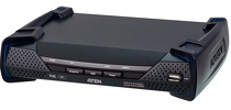 ATEN 4K DisplayPort Single Display KVM over IP Extender with PoE (Receiver) KE9952R-AX