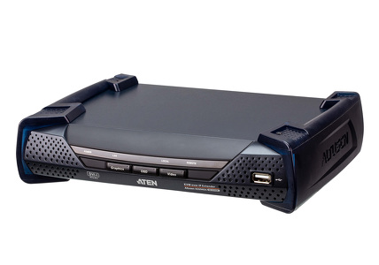 Miniatura produktu: ATEN DVI-I Dual Display KVM over IP Extender Receiver KE6940AR-AX-G