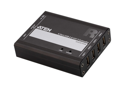 Miniatura produktu: ATEN 4-port USB 2.0 CAT 5 Extender (100m) UCE32100-AT-G