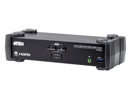 Miniatura produktu: ATEN 2-Port USB3.0 4K HDMI Dual Display KVMP Switch CS1822-AT-G