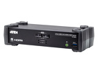 ATEN 2-Port USB3.0 4K HDMI Dual Display KVMP Switch CS1822-AT-G