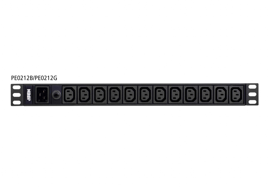 Zdjęcie produktu: ATEN Basic PDU 16A C20 Input PE0212G-AT-G
