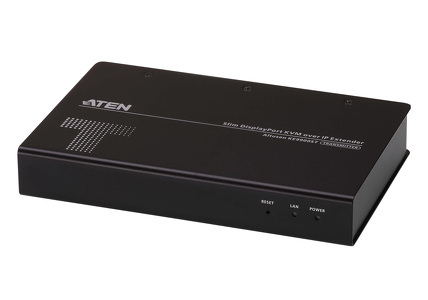 Miniatura produktu: ATEN Slim DisplayPort KVM over IP Extender (Transmitter) KE9900ST-AX-G