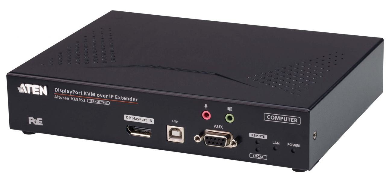 Zdjęcie produktu: ATEN 4K DisplayPort KVM over IP KE9952T-AX