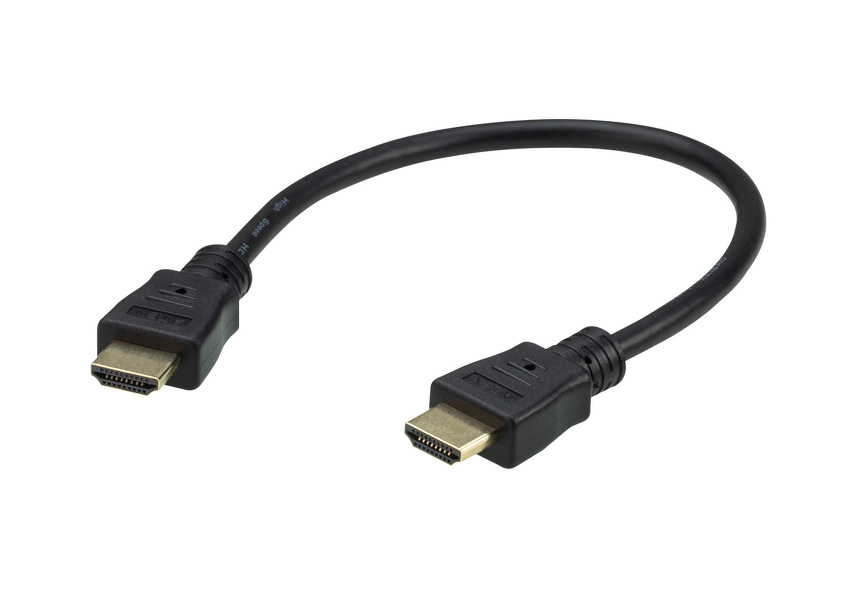Zdjęcie produktu: ATEN 0.3m HDMI 2.0 Cable 2L-7DA3H Zdjęcie produktu: ATEN 0.3m HDMI 2.0 Cable 2L-7DA3H